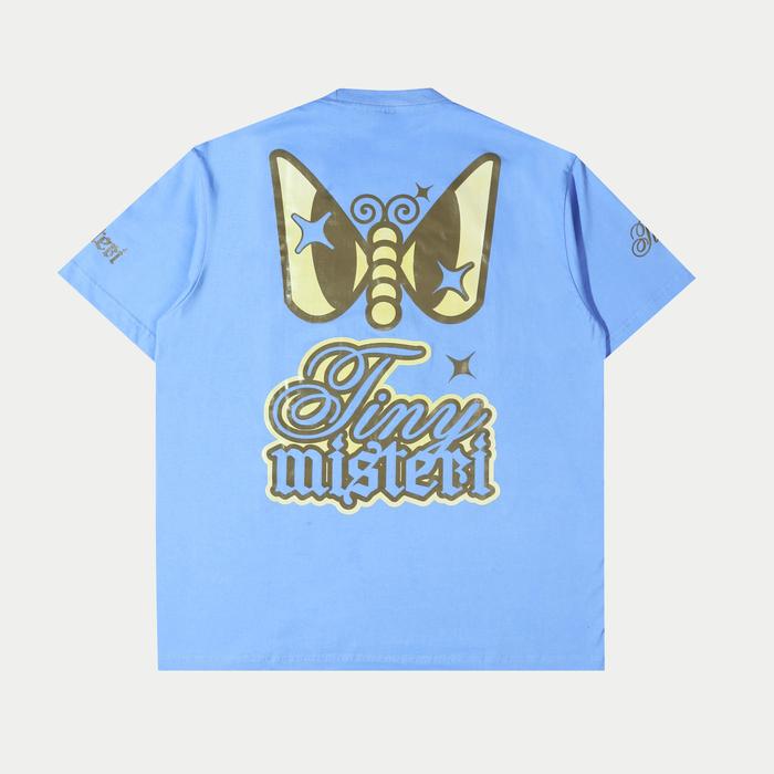 Tiny Studio - Kitten T-Shirt (Baby Blue) by Toko Misteri