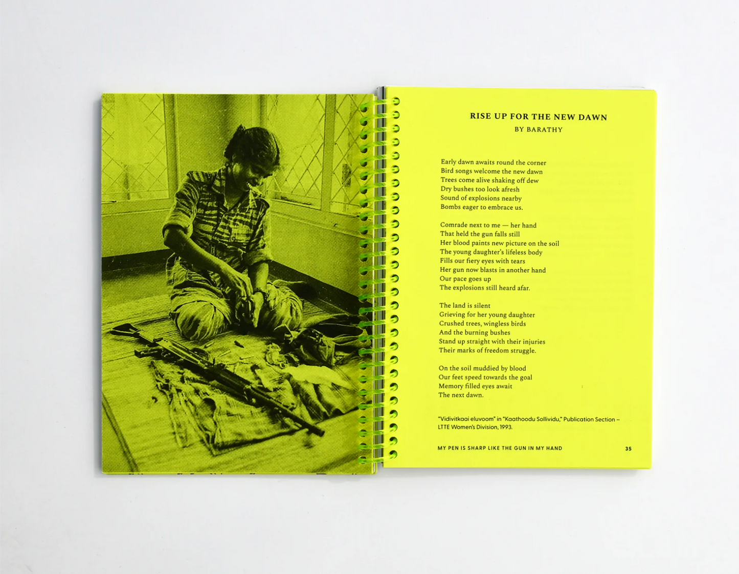 Sming sming books - Rebecca Devika Dharmapalan: My Pen Is Sharp like the Gun in My Hand