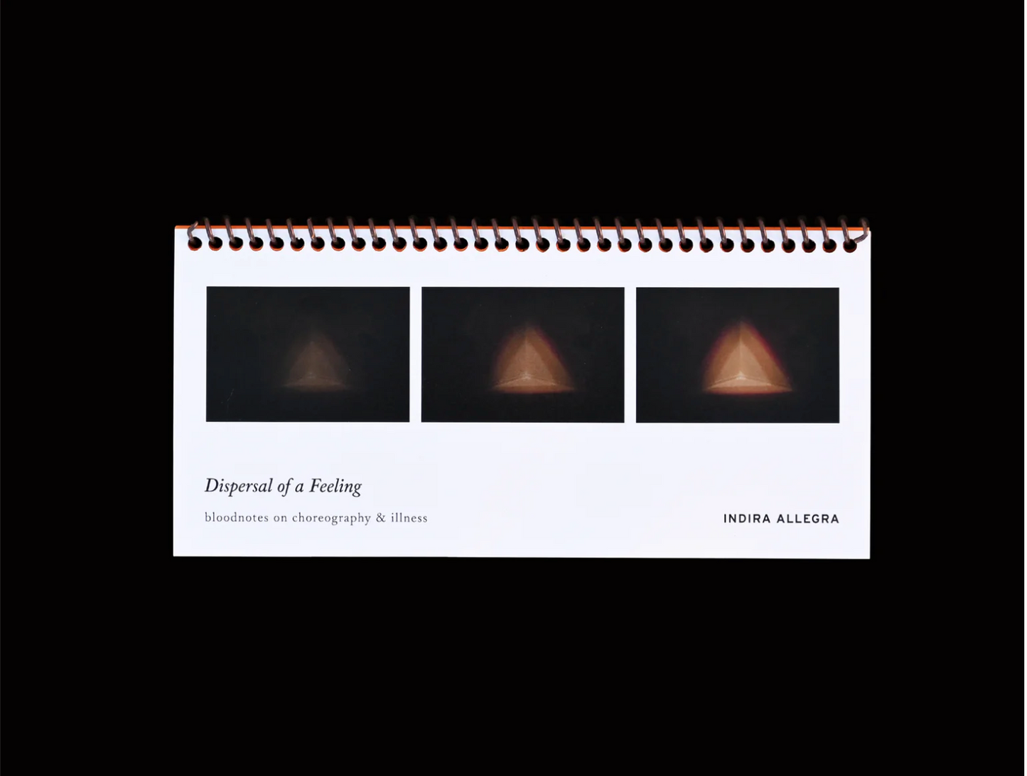 Sming sming books - Indira Allegra: Dispersal of a Feeling: Bloodnotes on Choreography and Illness