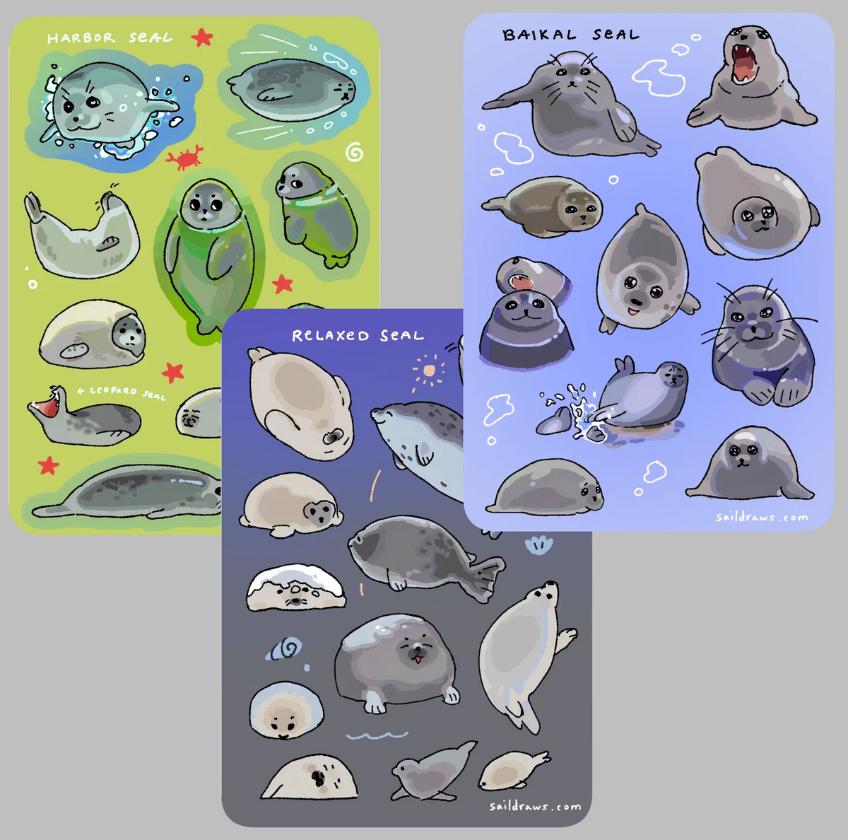 saildraw: stickersheet