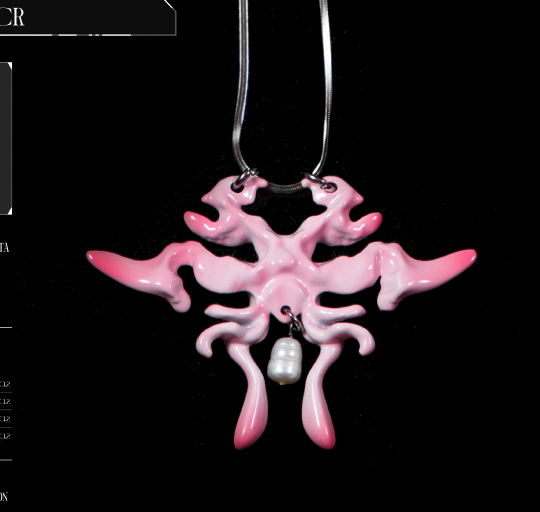 Archean - Ghost Orchid Necklace