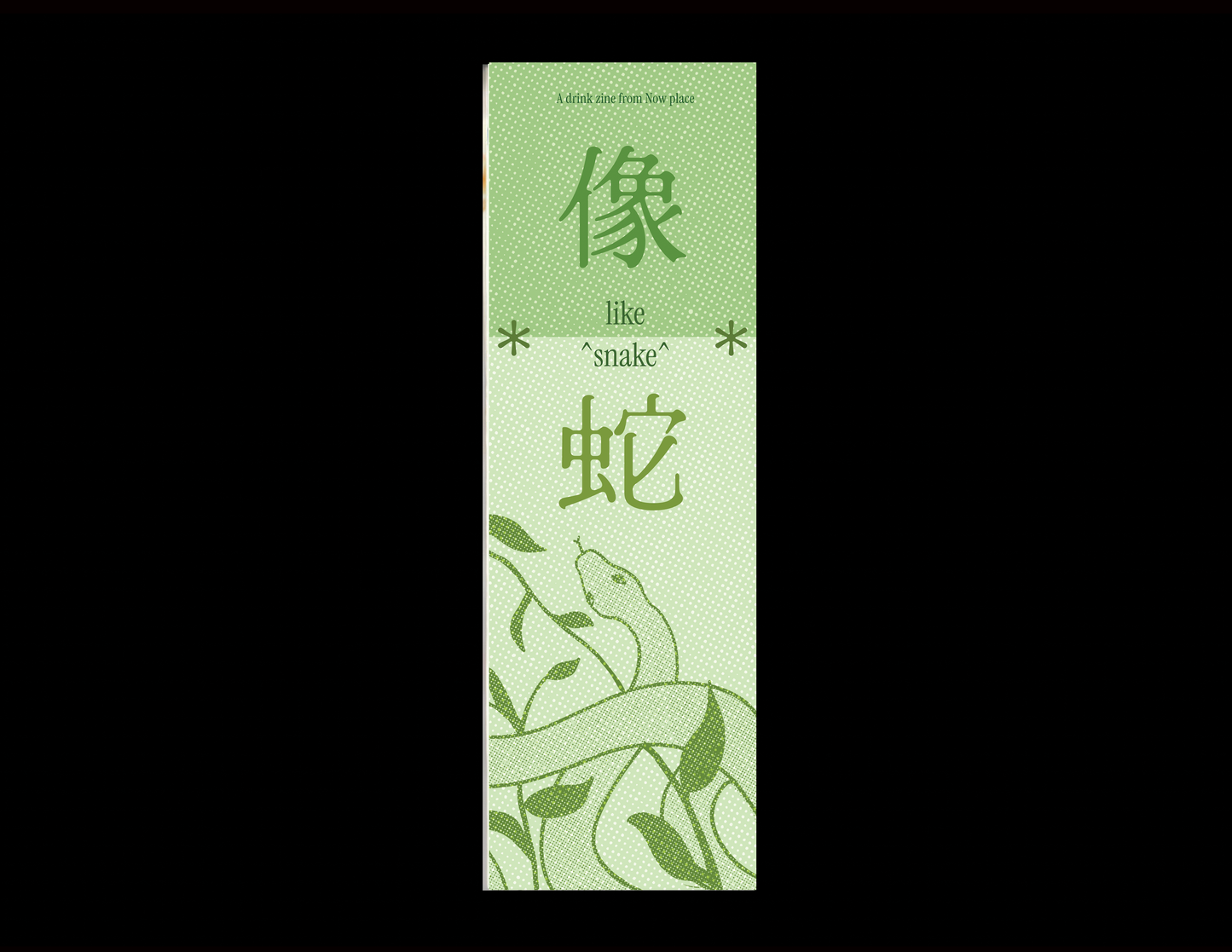 Akaa - zine - Like snake 像蛇