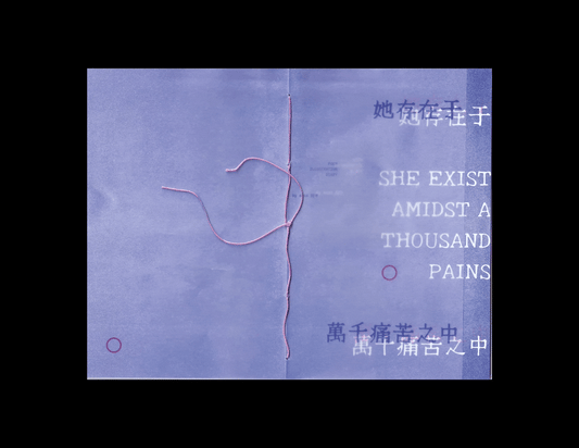 Akaa - zine -  She exists among a thansands pain 她存在于万千痛苦中
