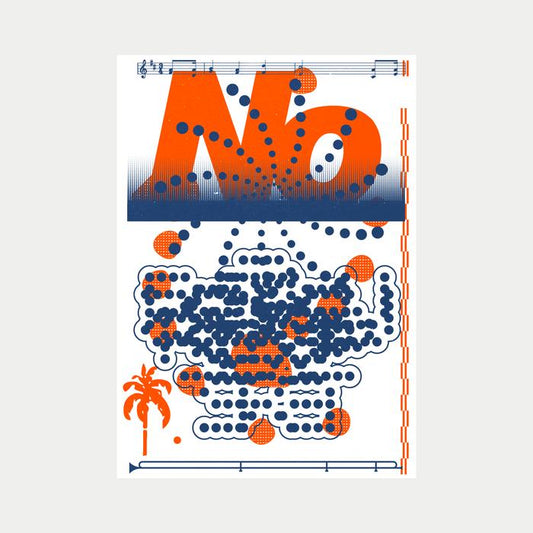 Tiny Studio - No Screenprint Poster by Ratta Bill