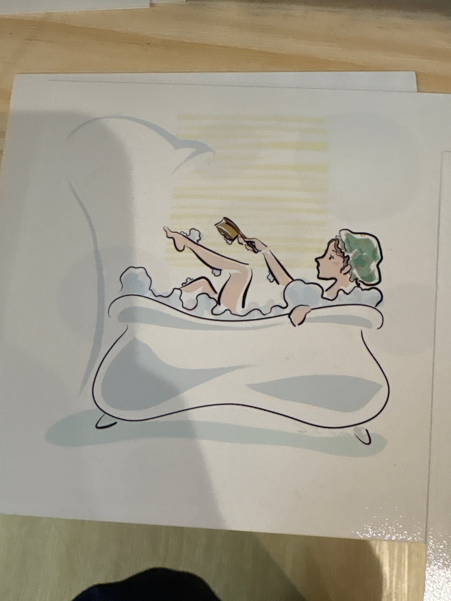 Crazy Apple Stella square print