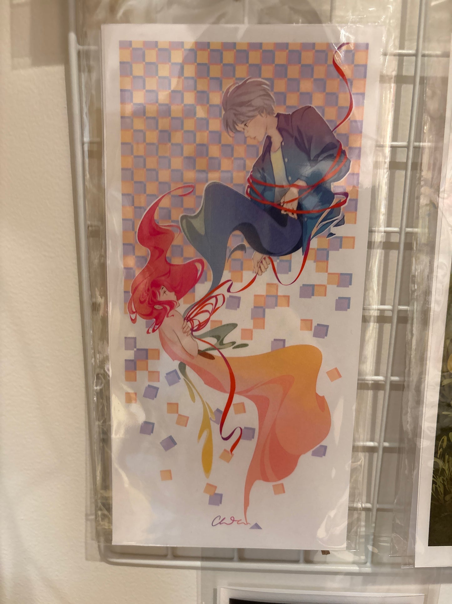 Crazy Apple Stella long print