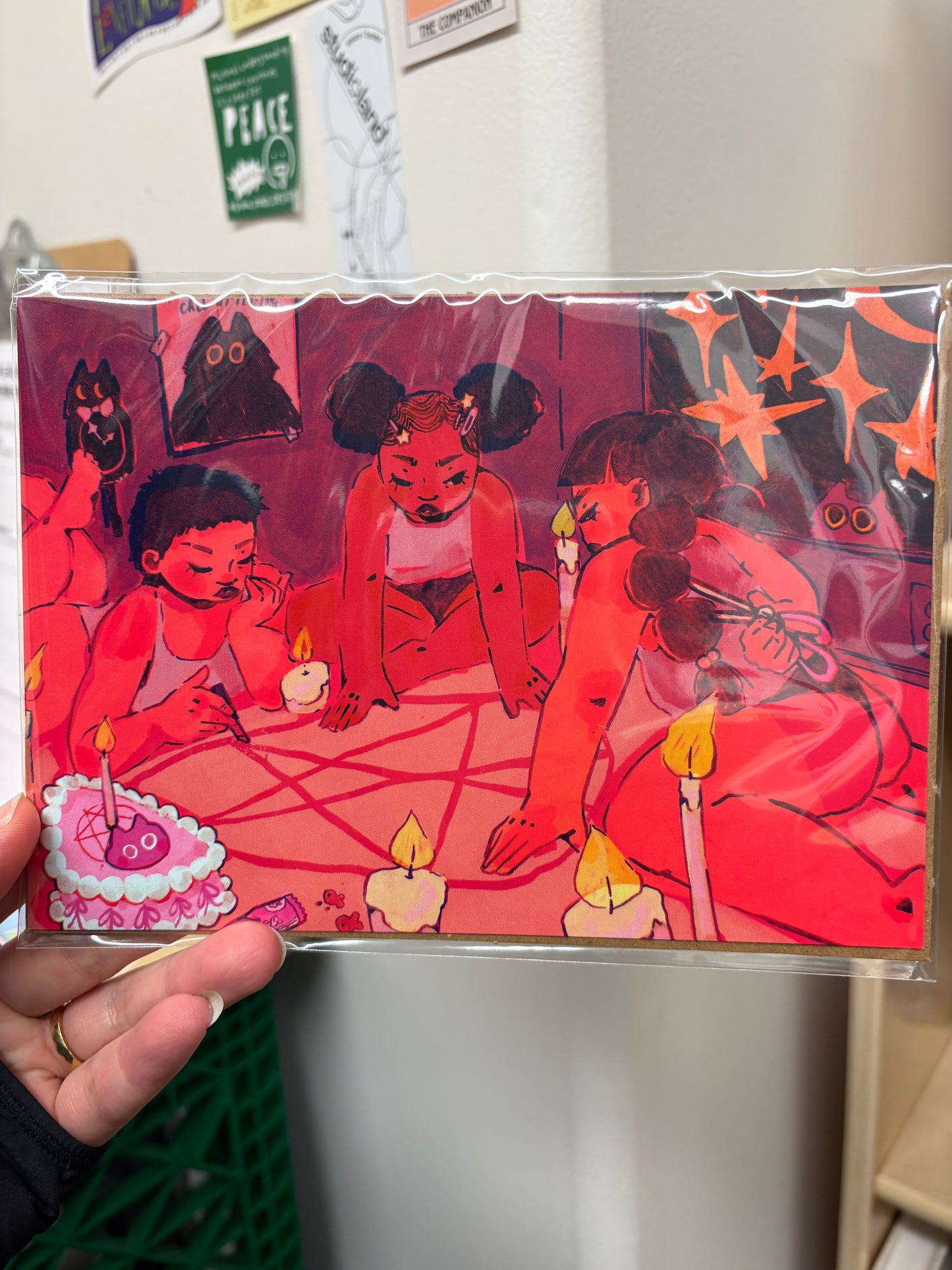 sendoodz - lys - mini print - post card