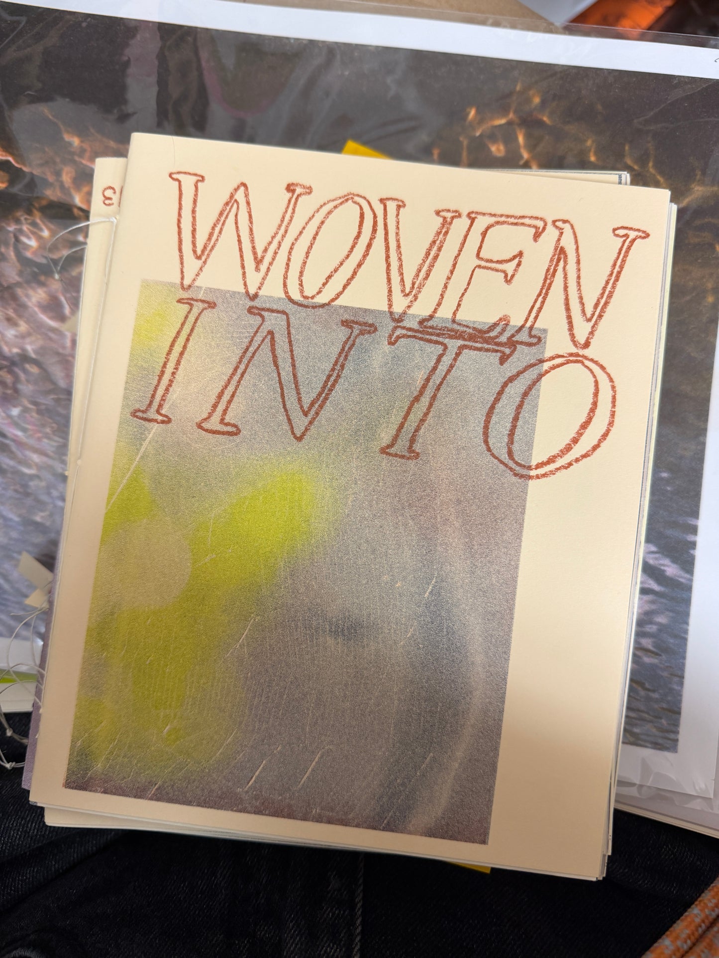 Pocket press - Woven Into
