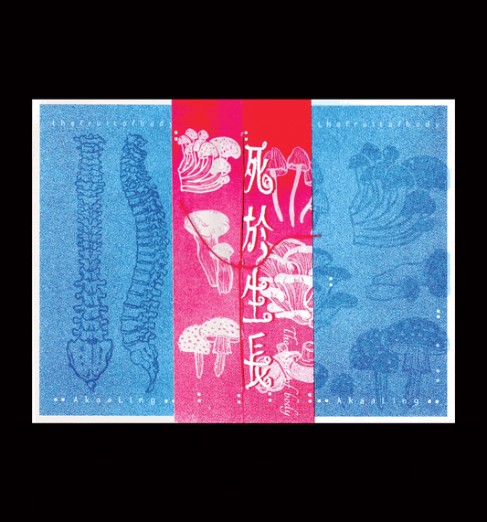 Akaa - A fruit of body 死于生长 RISO Zine