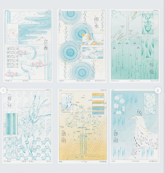Qianxun - RISO postcards