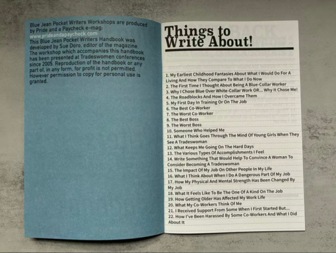 51 personae - 51 人 - Blue Jean Pocket Writers Handbook - Sue Doro