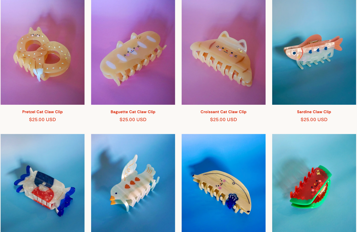 Meridrop: Claw Clip