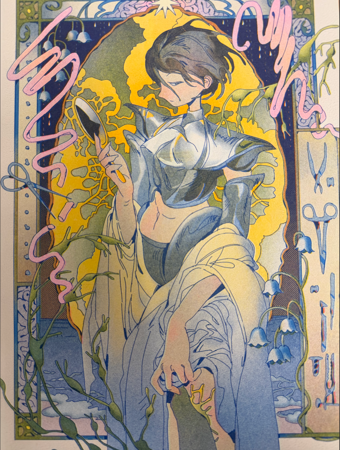 saildraws: "mirror" art print