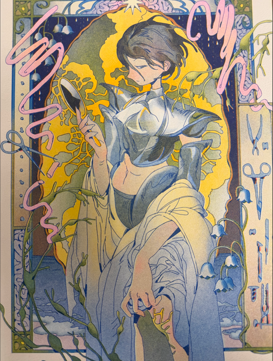 saildraws: "mirror" art print