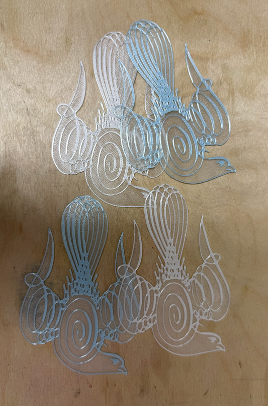 Morphoria 3D - Pigeon bookmark