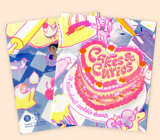Space Type - Cakes & Curios Zine