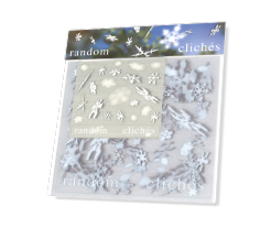 RC:Snowflakes Window/Mirror Film 雪花 静电贴