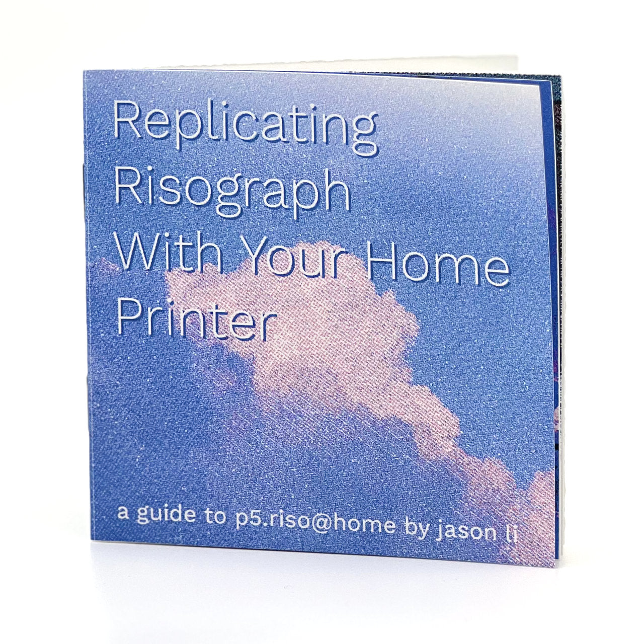 Jason Li - Replicating Risograph With Your Home Printer