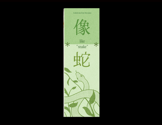 Akaa - zine - Like snake 像蛇